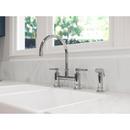 Pfister Polished Chrome Two Handle Bridge Kitchen Faucet 