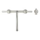 Pfister Stainless Steel Two Handle Bridge Kitchen Faucet 