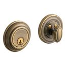 Baldwin Hardware Satin Brass Forged Brass Deadbolt Lock 