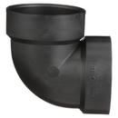 Black ABS DWV 90° Vent Elbow 