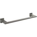 18 in. Towel Bar in Black Stainless
