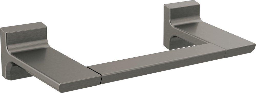 Delta Faucet Black Stainless 8 in. Towel Bar 