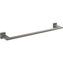 24 in. Towel Bar in Black Stainless