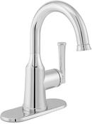PROFLO&reg; Chrome Single Handle Monoblock Bathroom Sink Faucet 