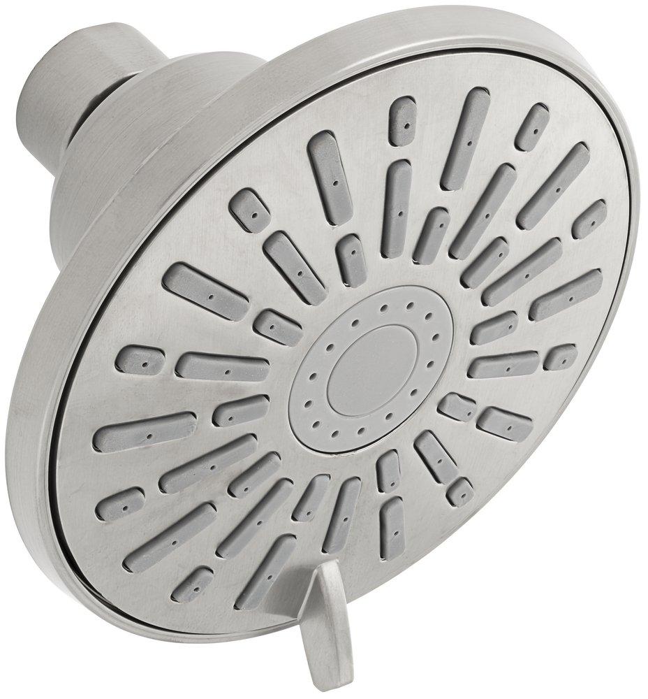 PROFLO&reg; Brushed Nickel Multi Function Showerhead 