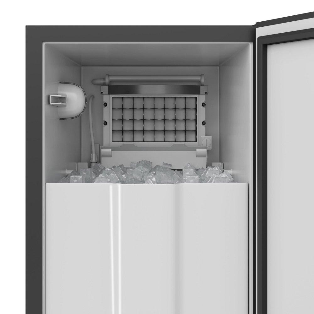 Edgestar Black Built-in and Freestanding Ice Maker 
