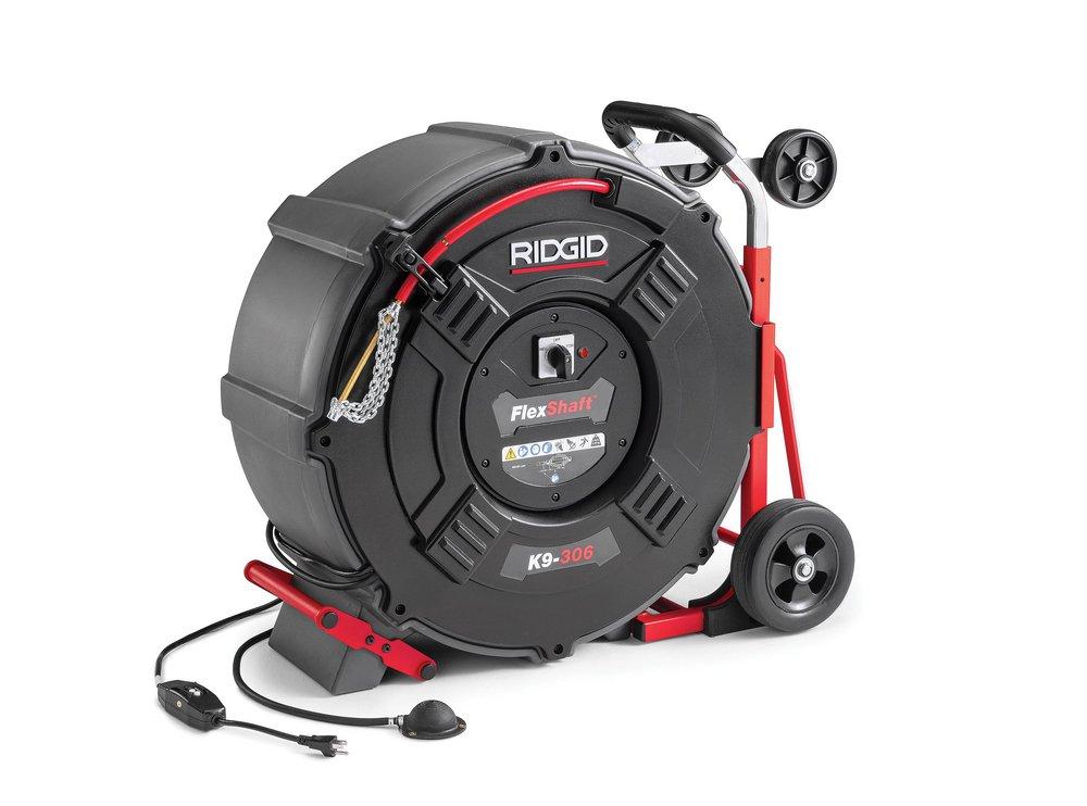 RIDGID Black Machine with Cable Kit 