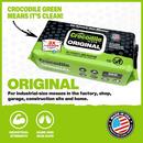 Crocodile Cloth&reg; White 25 cm x 38 cm Microfiber Cloth (Pack of 100) 