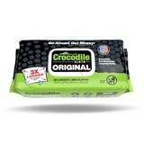 Crocodile Cloth&reg; White 25 cm x 38 cm Microfiber Cloth (Pack of 100) 