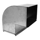 18 in. x 8 in. Shortway Vertical 90° Trunk Duct Elbow