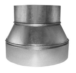5 x 4 in. Duct Reducer Round Steel