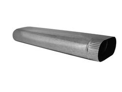 7 in x 112 in Oval Duct Pipe