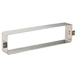 12-5/8 in. Letter Box Sleeve in Satin Stainless Steel