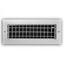 T.A. Industries White 4 in. Commercial and Residential Ceiling & Sidewall Register White 1-way Aluminum 