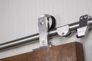 Stainless Steel Round Rail with 1-Wheel in Stainless Steel 