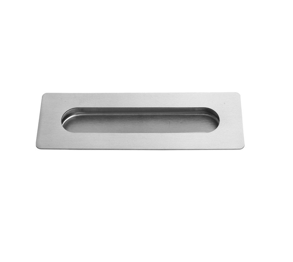 Stainless Steel 7 in. Recessed Handle 