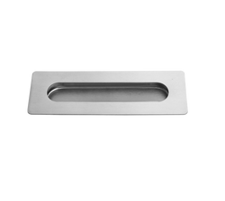 7 in. Recessed Handle in Stainless Steel