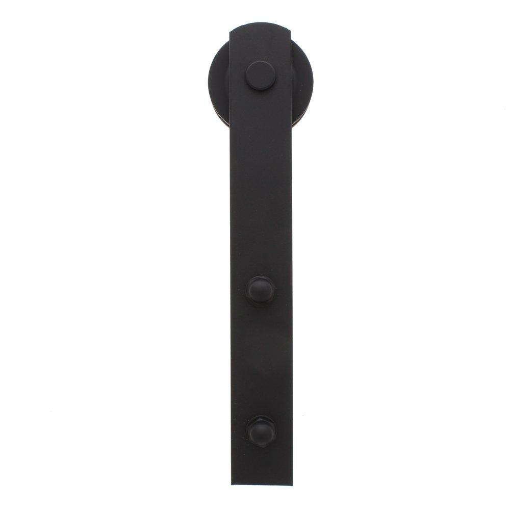 Black 96 in. Barn Door Straight Strap 