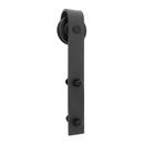 Black 78 in. Barn Door Bent Strap 