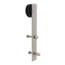 Stainless Steel 78 in. Barn Door Straight Strap 