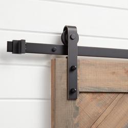 120 in. Barn Door Bent Strap in Oil Rubbed Bronze
