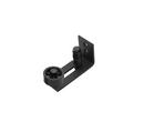 Black Barn Door Non-mortise Guide 