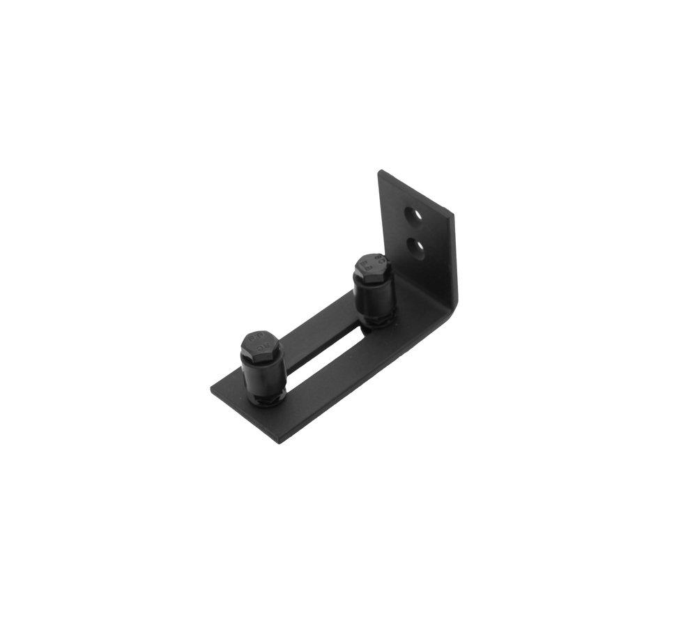 Black Barn Door Non-mortise Guide 
