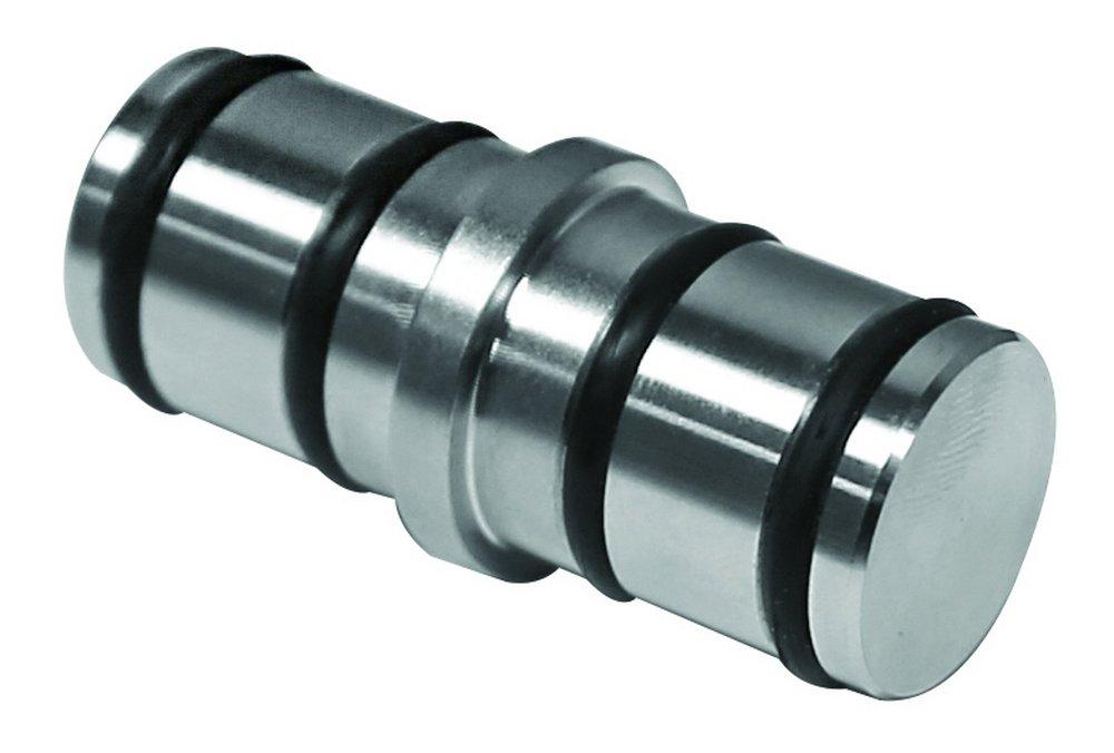 Stainless Steel Barn Door Round Rail Joiner 