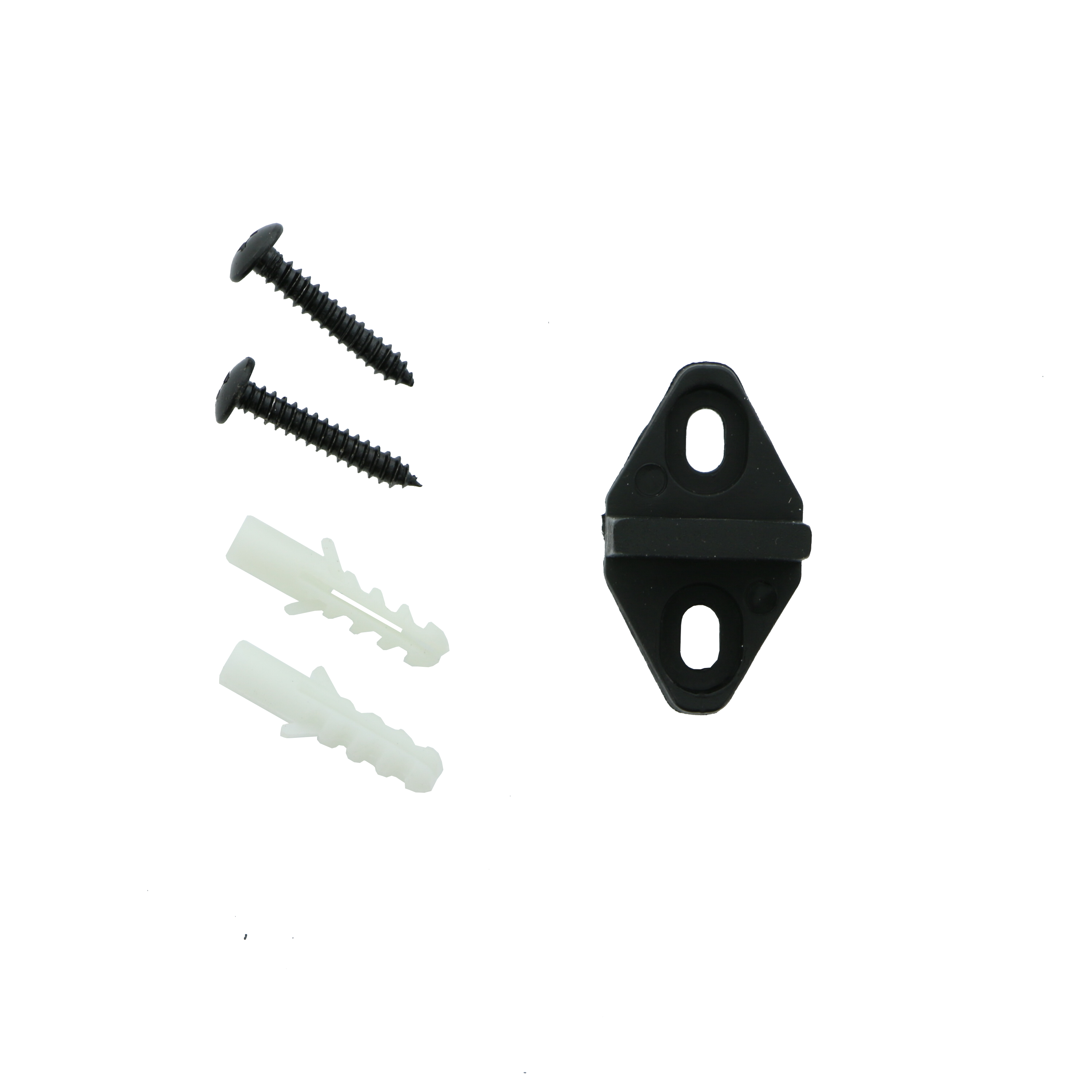 Westcraft Black Barn Door Mortise Floor Guide 