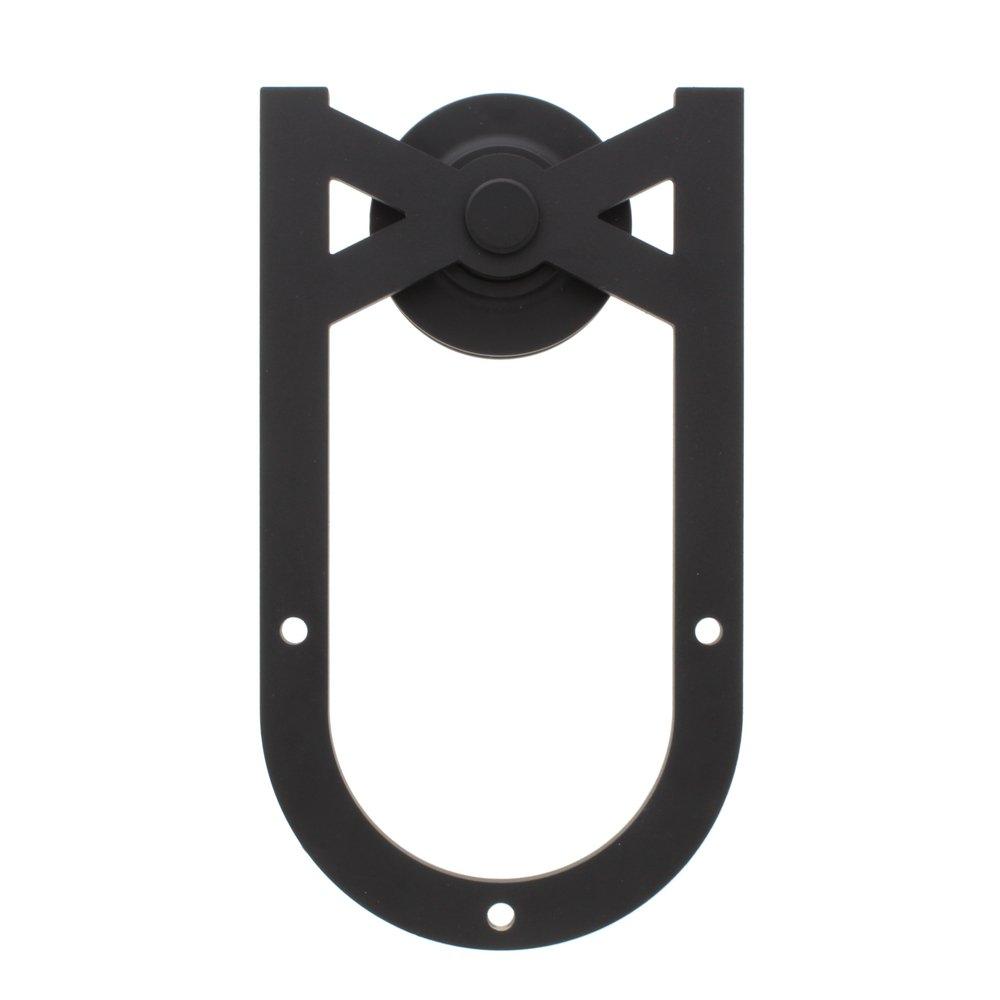 Black 96 in. Barn Door Hoop Strap 