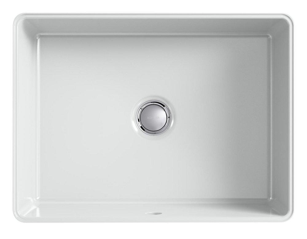 KOHLER Ice Grey Undermount Bathroom Sink 