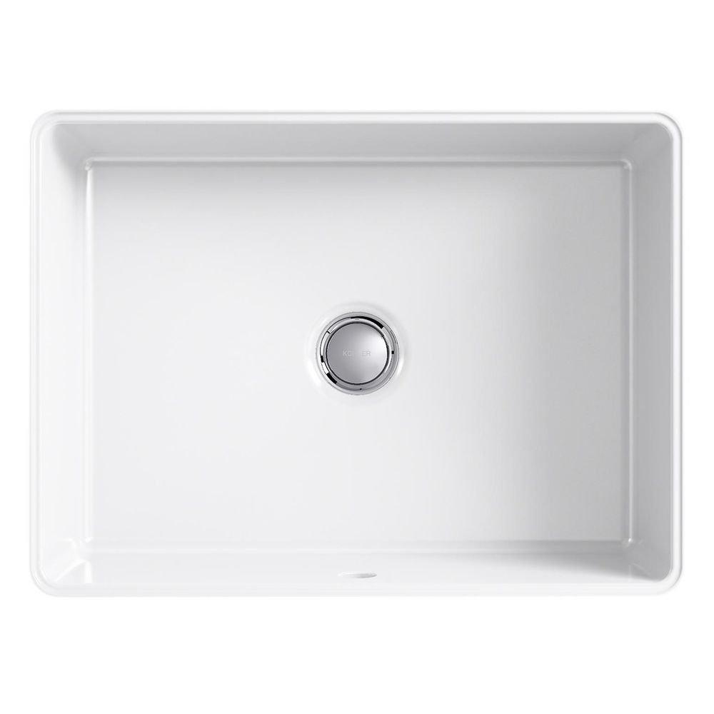 KOHLER White Undermount Bathroom Sink 