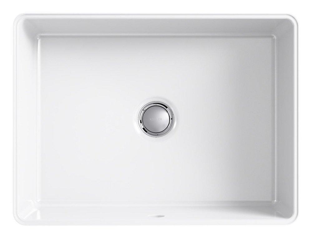 KOHLER White Undermount Bathroom Sink 