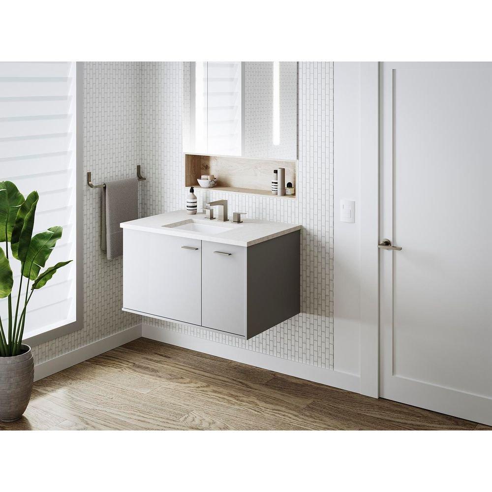 KOHLER White Undermount Bathroom Sink 