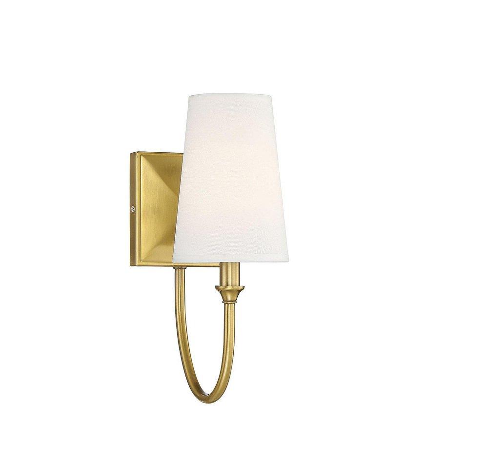 Cameron Warm Brass 1 Light Sconce 