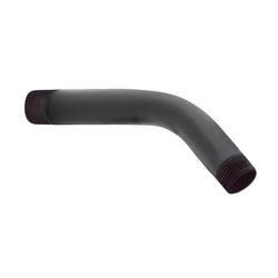 6 in. Shower Arm in Matte Black