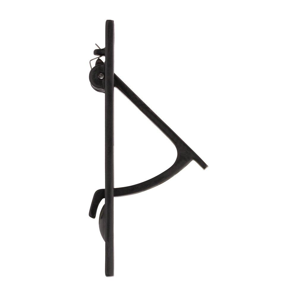Baldwin Hardware Oil Rubbed Bronze Solid Forged Brass Edge Pull 