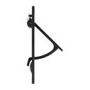 Baldwin Hardware Oil Rubbed Bronze Solid Forged Brass Edge Pull 