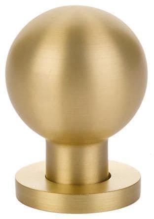 Contemporary 1-1/8 Inch Round Cabinet Knob 