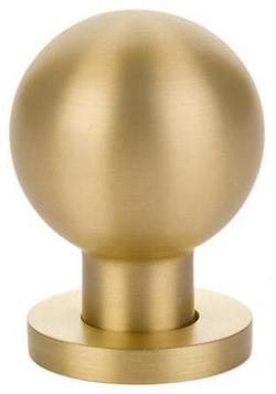 Contemporary 1-1/8 Inch Round Cabinet Knob