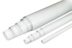 48 in. #13 20 mil Plastic Jacket in White