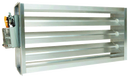 EWC Controls Motorized Dampers Aluminum and Plastic 