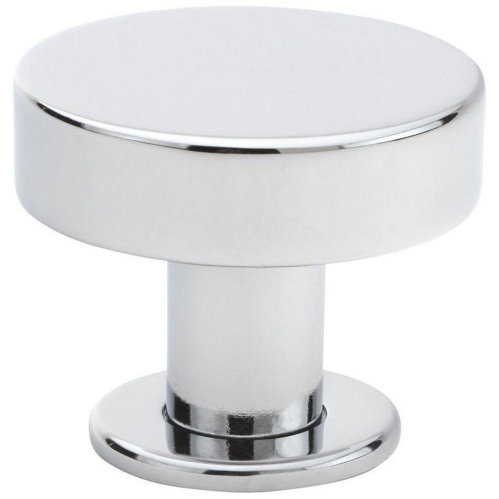 Contemporary 1-1/4 Inch Mushroom Cabinet Knob 
