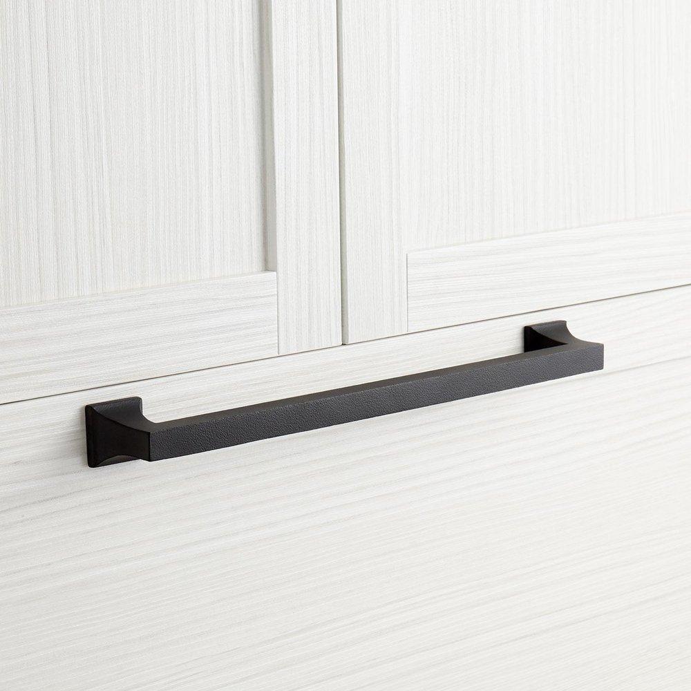 Signature Hardware Dark Bronze Rectangular Appliance Pull in Dark Bronze 