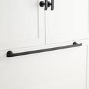 Signature Hardware Dark Bronze Flat Appliance Pull in Dark Bronze 