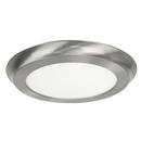 Feit Electric Brushed Nickel 22W 1-Light LED Flush Mount Ceiling Fixture 