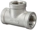 4 in. 150# SS 304 Threaded Tee Stainless Steel
