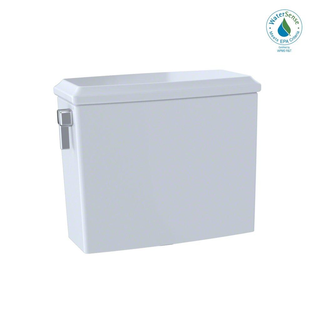 0.9 gpf/1.28 gpf Dual Flush Toilet Tank in Cotton 