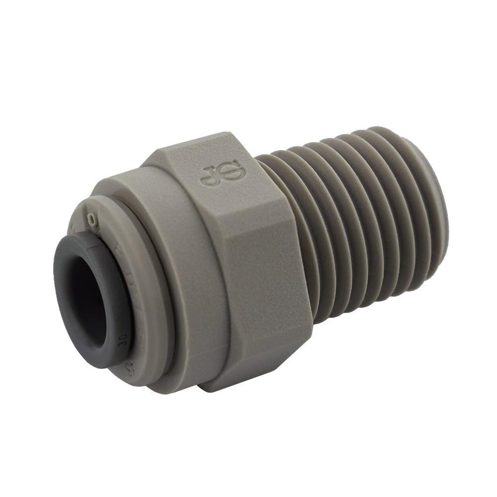 John Guest Grey MPT x Socket Fusion PP-RCT Adapter 