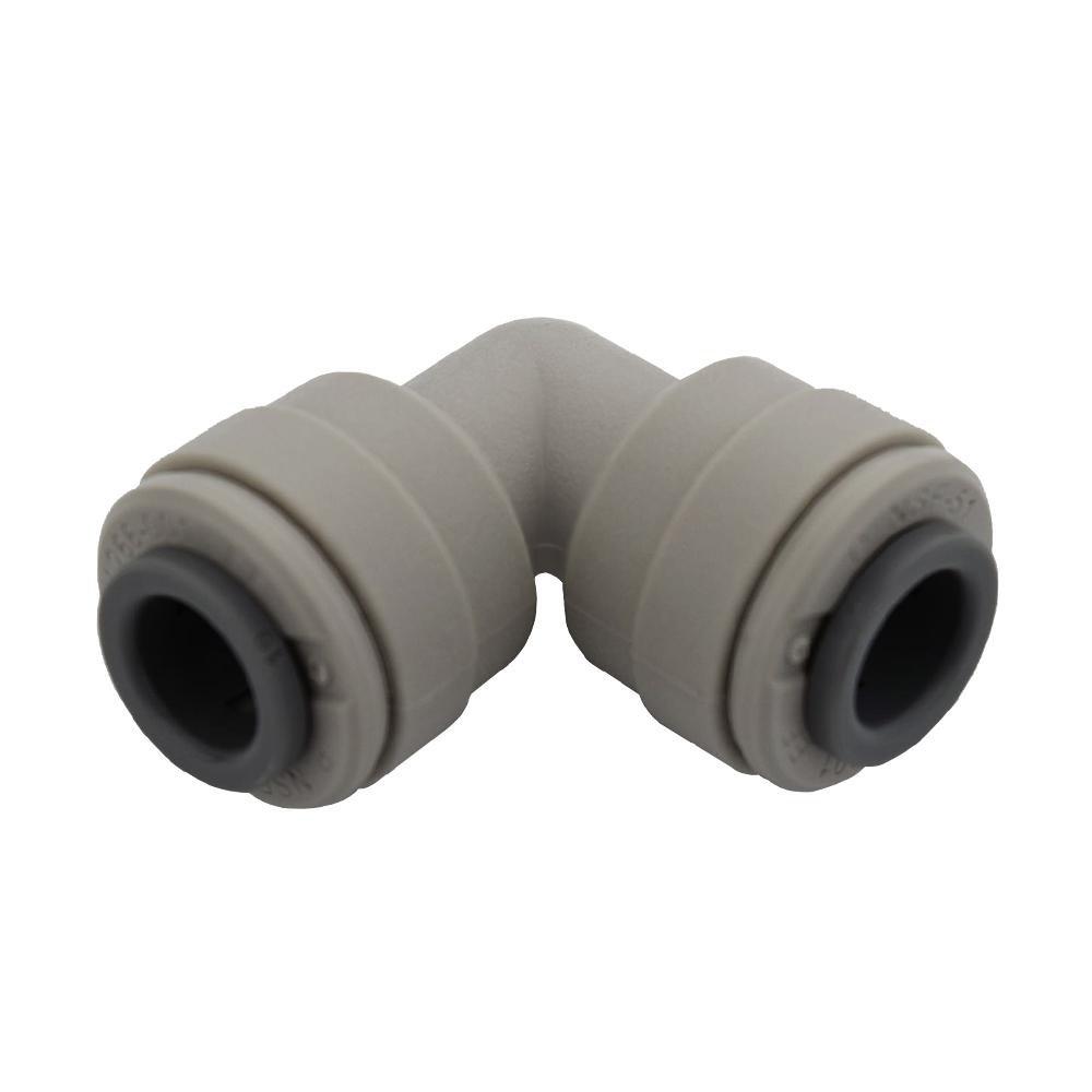 John Guest Grey OD Tube Plastic 90 Degree Elbow 